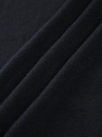 Contrast Trim Collar V-neck Knit Sweater Vest