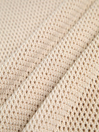 Knit Hollow Solid Tank Top