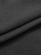 Solid A-Line Short Skirt