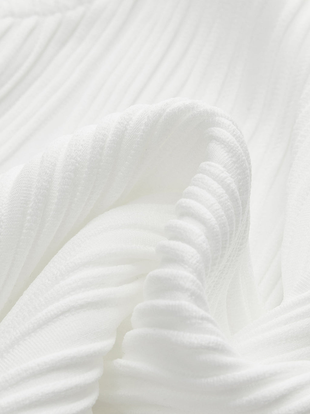 Solid Wavy Textured Tank Top