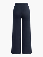 Casual Elastic Waist Sweater Pants