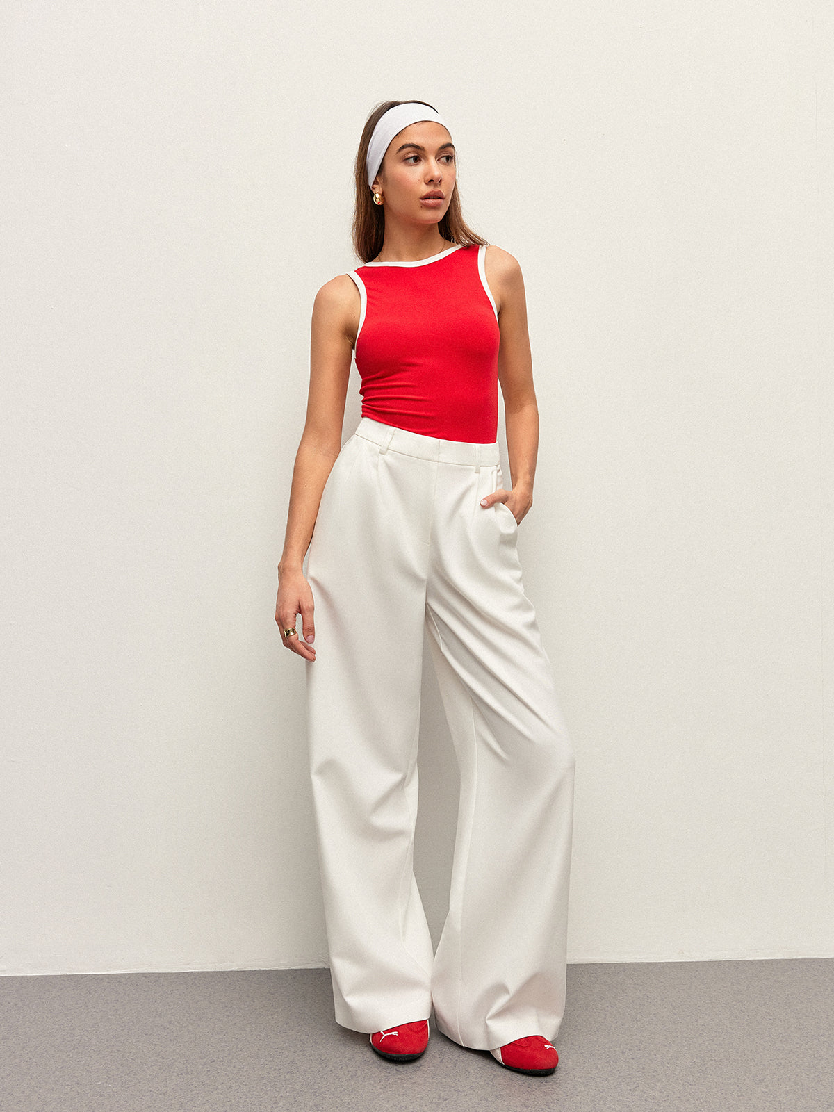 Backless Tank Top