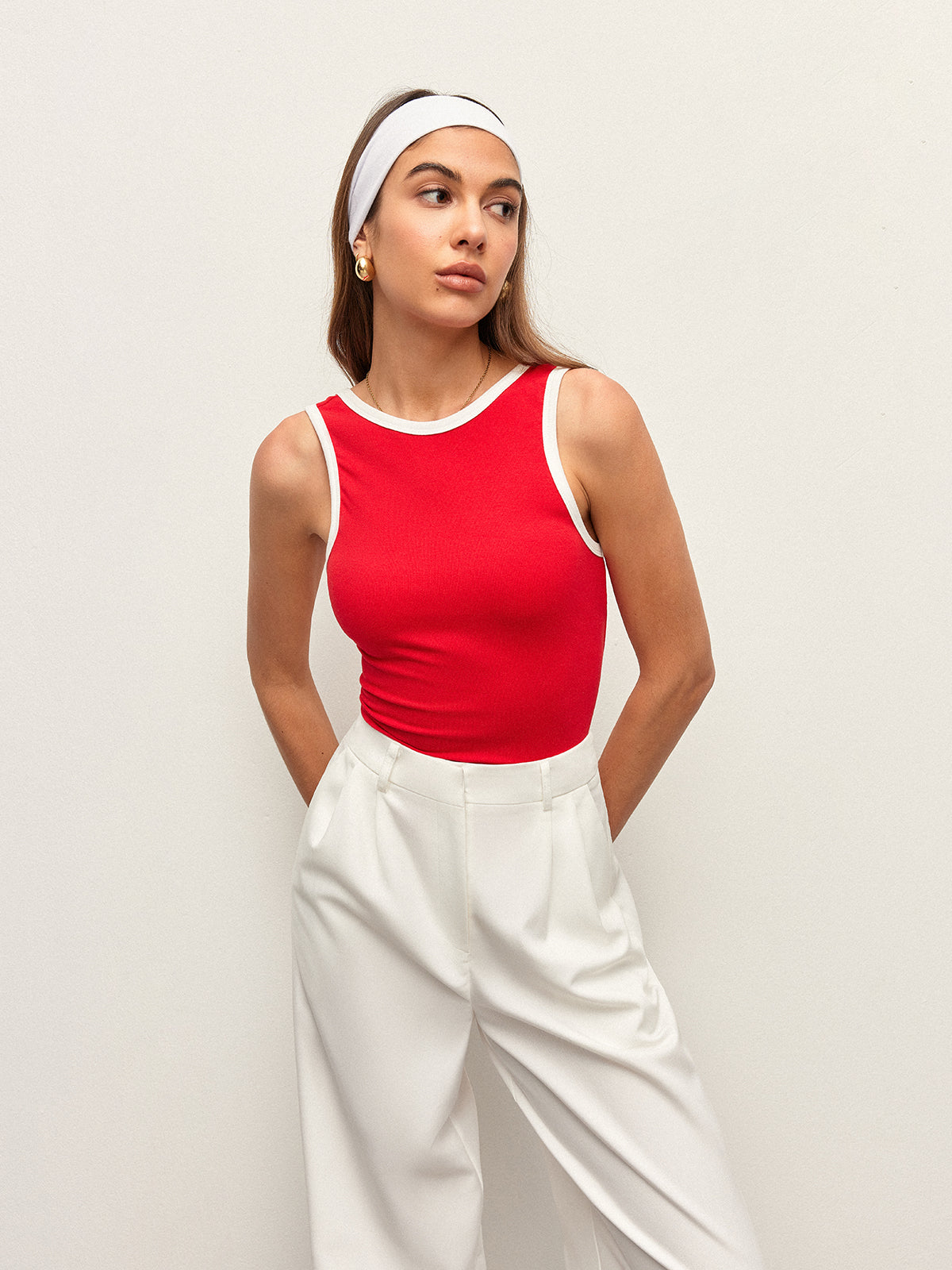 Backless Tank Top