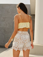 Floral Lace Shorts