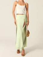 Printed Maxi Skirt