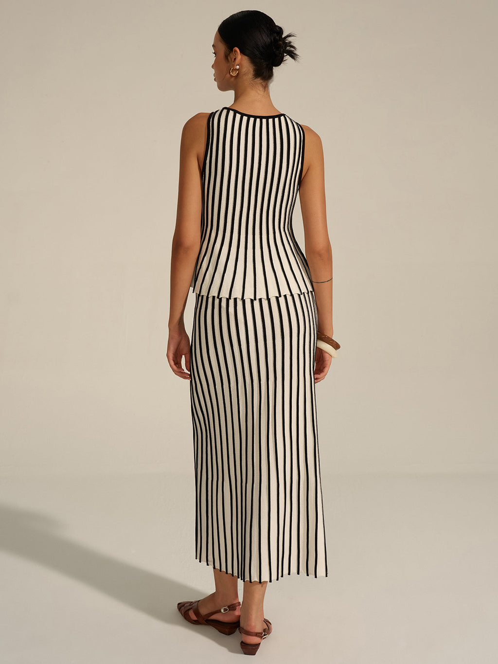 Striped Knit Co-ord Set
