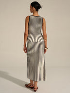 Striped Knit Co-ord Set