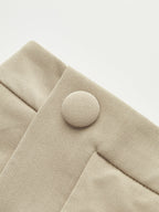 Pleated Wide-Leg Pants