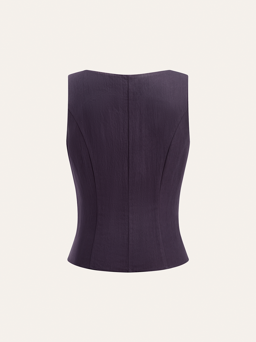 Cotton Blend Sleeveless Top and Pants Set