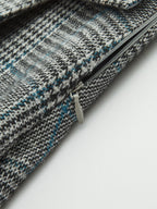 Plaid Pleated High-Waist Mini Skirt