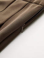 High-Waist Pleated Mini Skirt