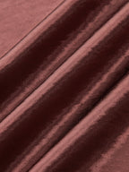 Metal Detail Satin Slit Midi Skirt