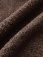 Leg-Of-Mutton Sleeve Heart-Button Wool Blend Cardigan
