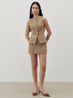 Tweed Mini Skirt