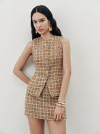 Tweed Mini Skirt