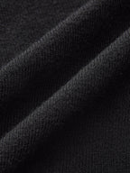 Contrast Trim Wool-Blend Knit Top