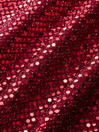 Sequin Ruched Sleeveless Top