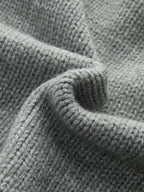 Cable Knit Mock Neck Sweater