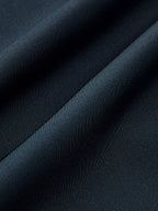 Asymmetric Tie-Neck Button Detail Satin Blouse