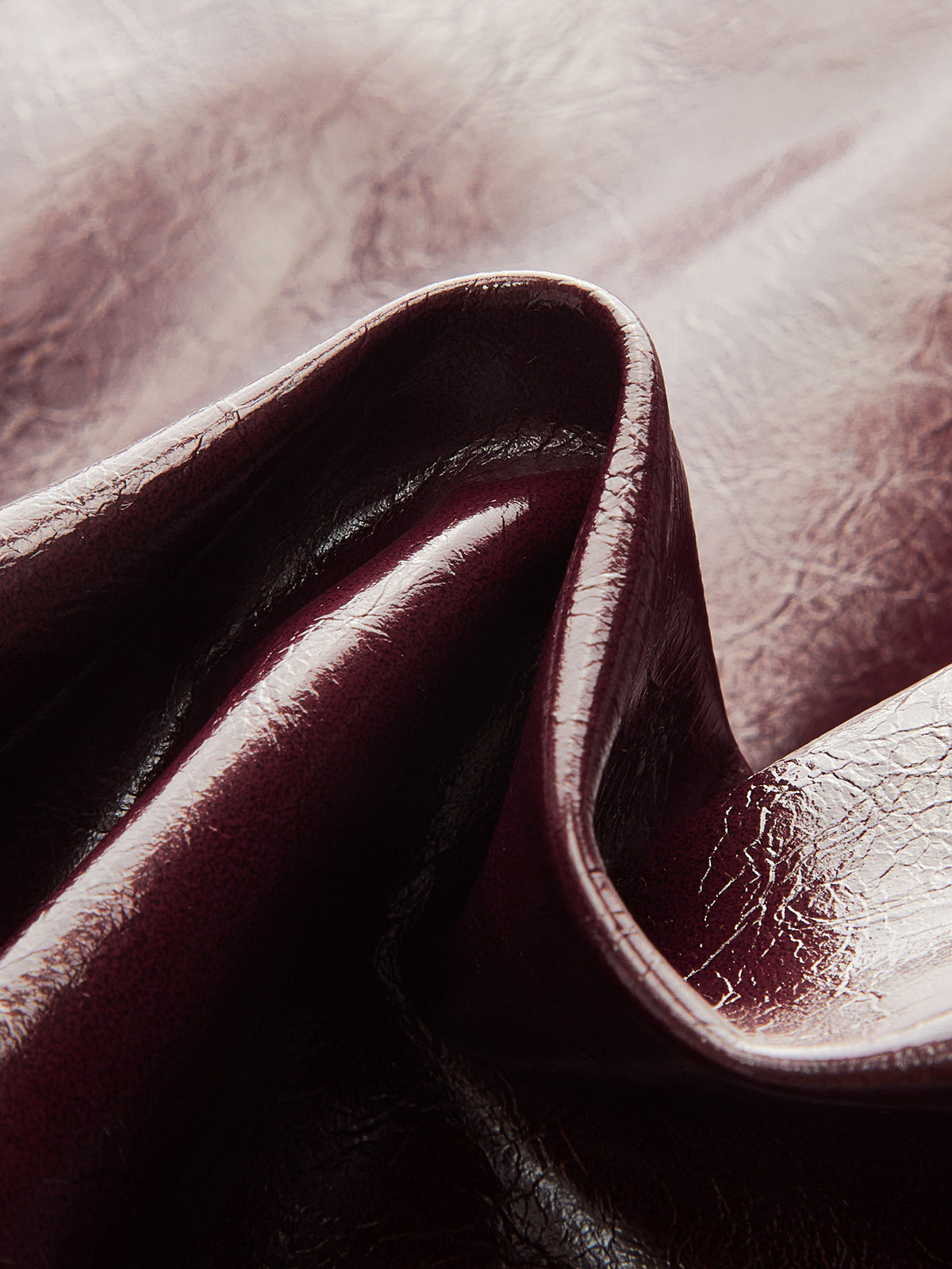 Faux Leather A-Line Shorts
