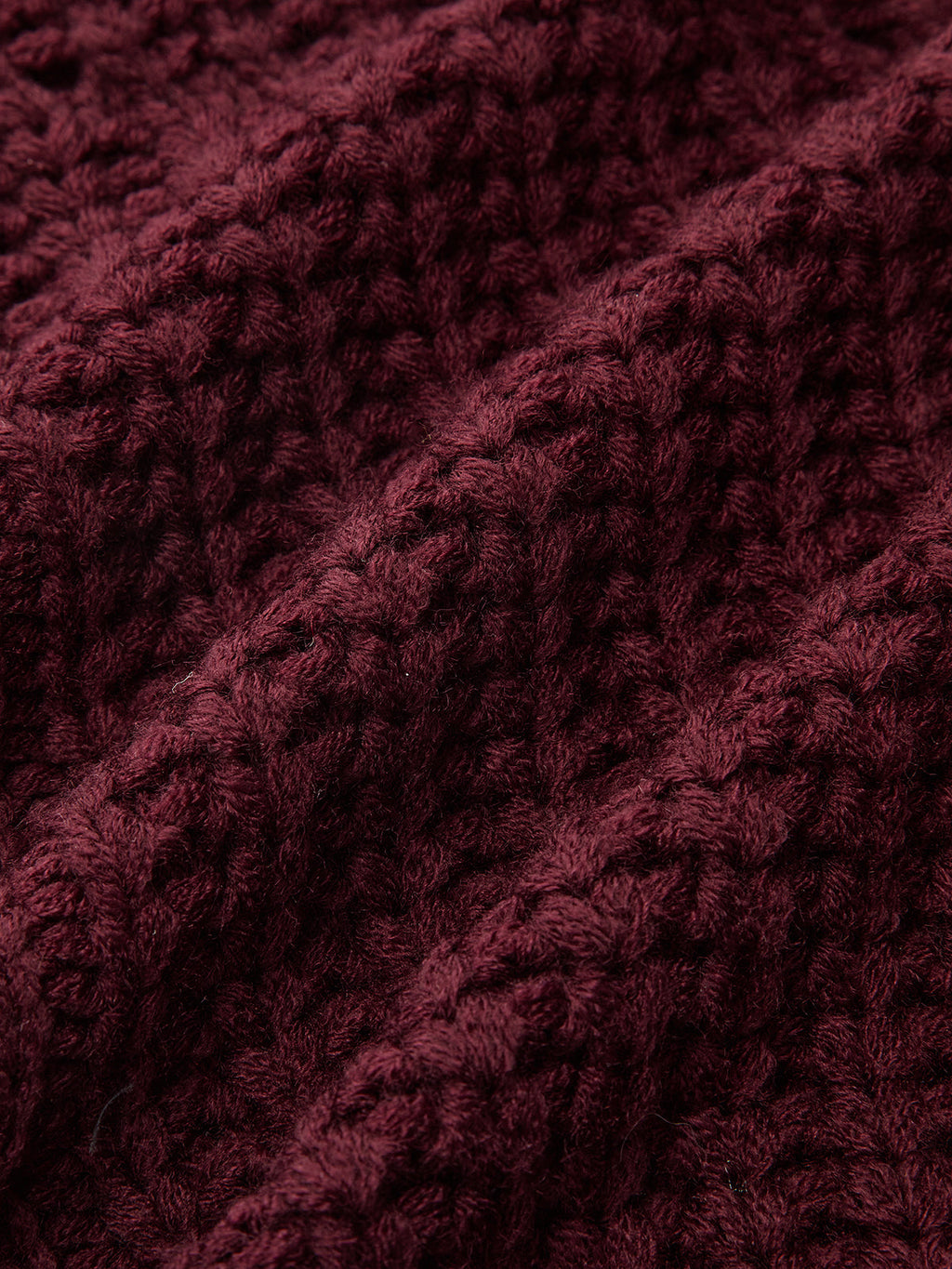 Sleeveless Cable Knit Vest