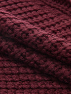 Sleeveless Cable Knit Vest