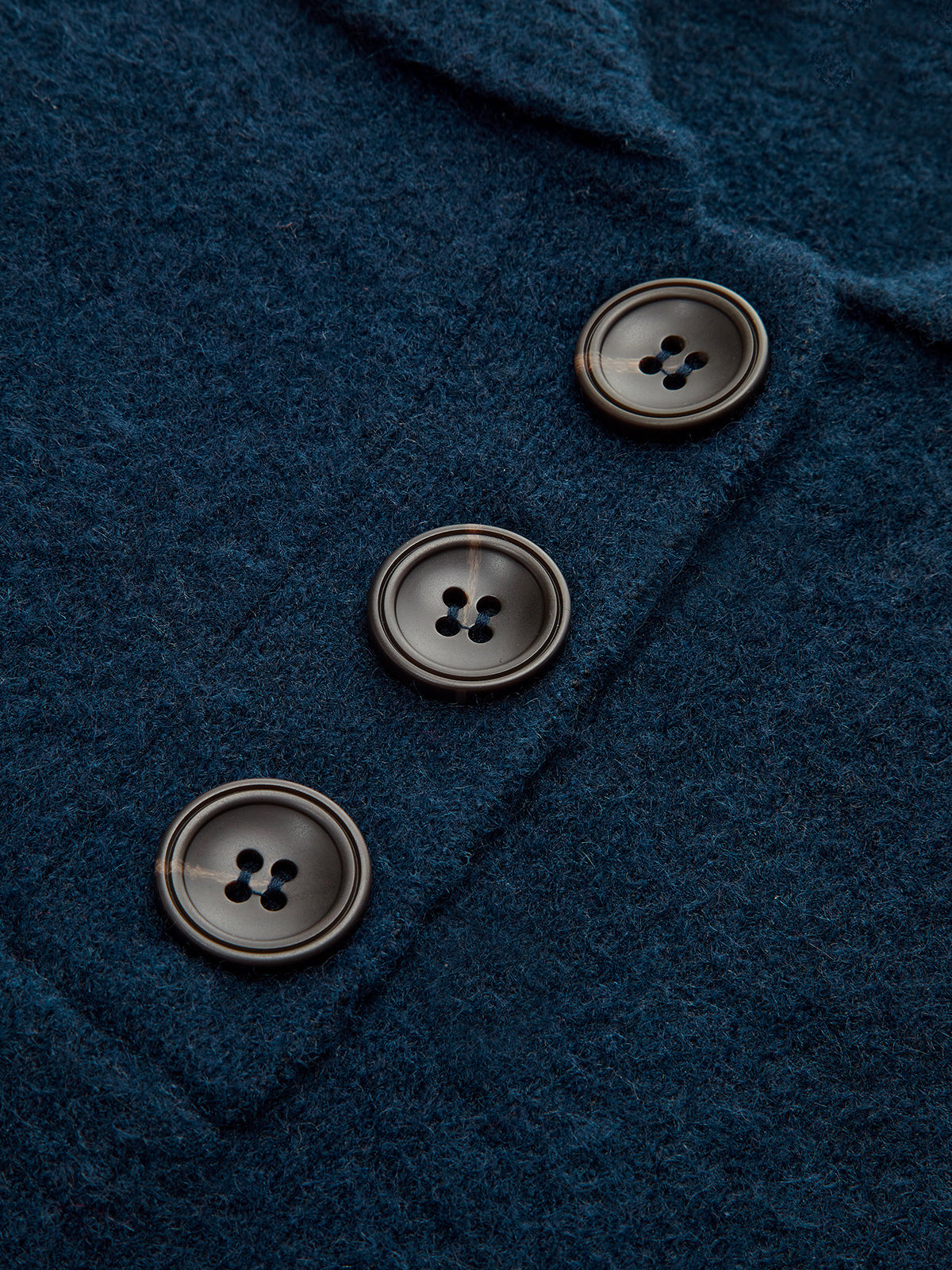 Contrast Pocket Polo-Collar Short-Sleeve Sweater