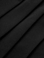 Pleated Double Buckle Mini Skirt