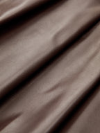Belt-Decor Faux Leather Pleated Mini Skirt