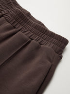Elastic Waistband Mid-Waist Sweatpants