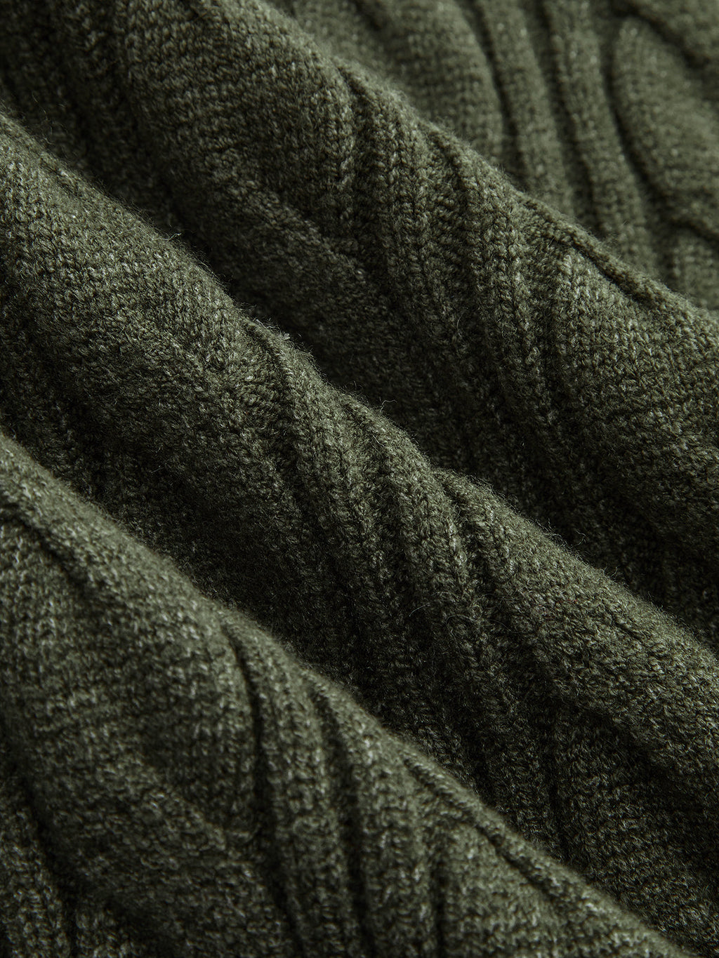 Cable Knit Sweater & Wide-Leg Pant Set