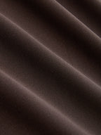 Crossed Faux Leather Waist A-Line Skirt