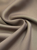 Belted Satin Pleated Wide-Leg Pants