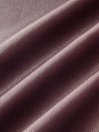 Faux Leather Straight-Leg Pants