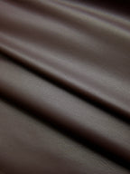 Faux Leather Midi Pencil Skirt