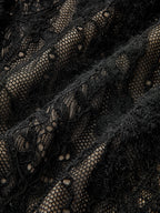 Floral Lace Long-Sleeve Bodysuit