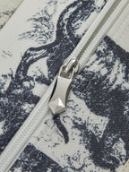 Ink Wash Painting Print Corset Top