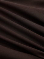 Hook-and-Eye Ruched V-Neck Sleeveless Top