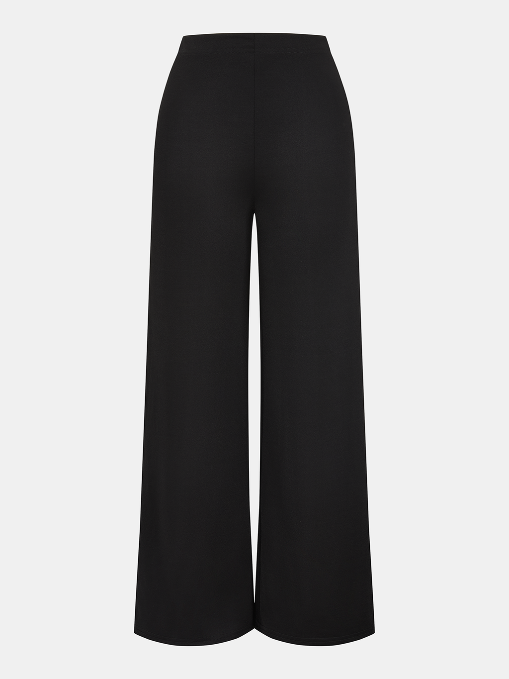 Sleeveless Crop Top & Wide-Leg Pants Set