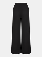 Sleeveless Crop Top & Wide-Leg Pants Set