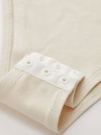 Metal Detail Mock Neck Ruched Bodysuit