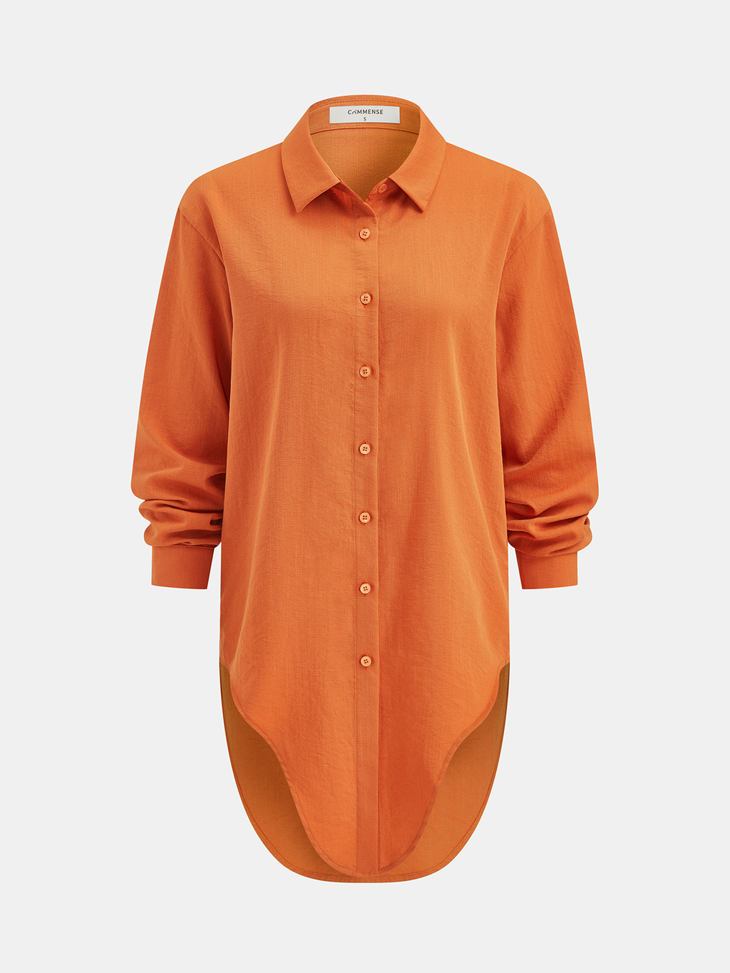Knot-Front Shirt & Wide-Leg Pants Set