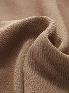 One-Shoulder Ruched Textured Top