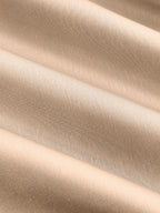 Mid-Waist Satin Pleated Balloon Pants