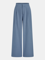 Sleeveless Vest & Wide-Leg Pants Set