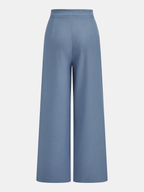 Sleeveless Vest & Wide-Leg Pants Set