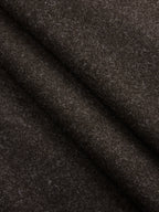 Faux Cashmere Belted Slit Pencil Skirt