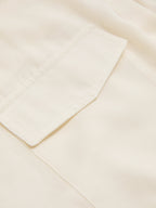 Utility Knot-Front Blouse