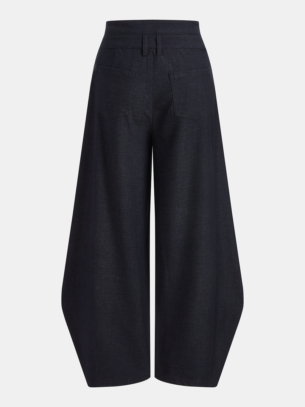 Asymmetric Wrap Wide Leg Pants