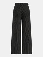 Pinstripe Halter Top & Wide Leg Pants Set